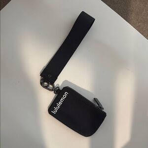 Lululemon Black Wristlet Pouch